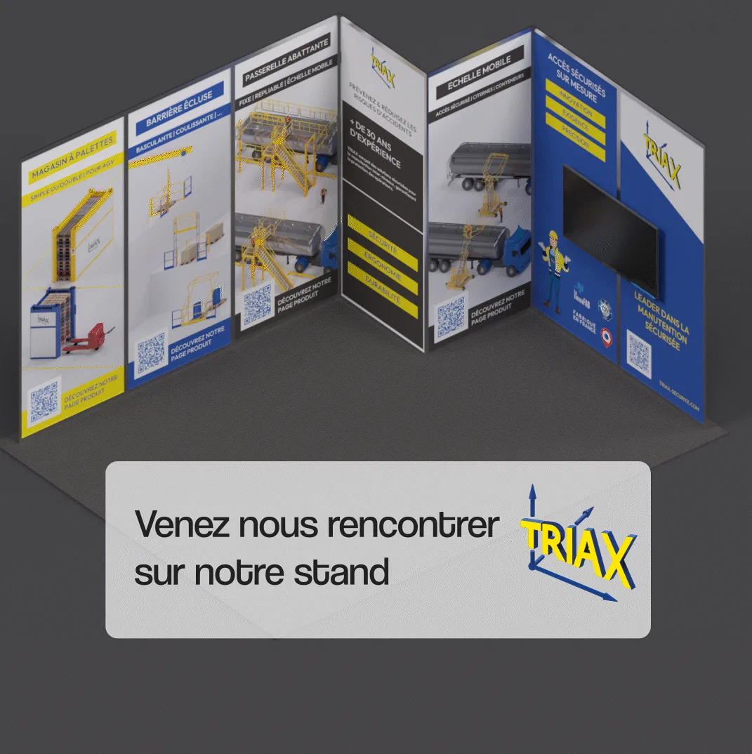 Triax — Habillage de stand